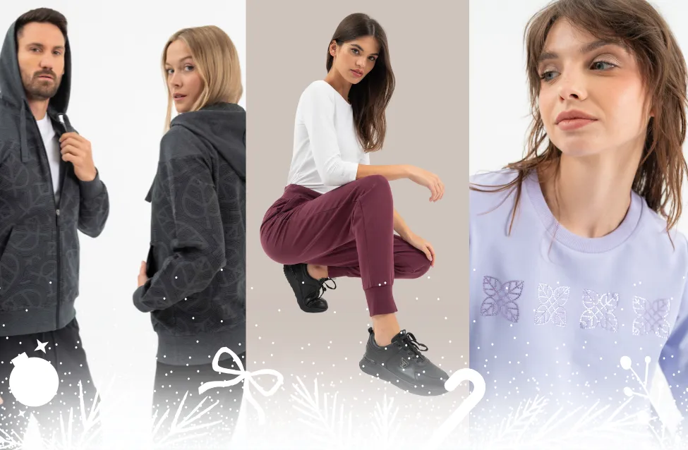 Pohodlé voľnočasové oblečenie na sviatočný relax